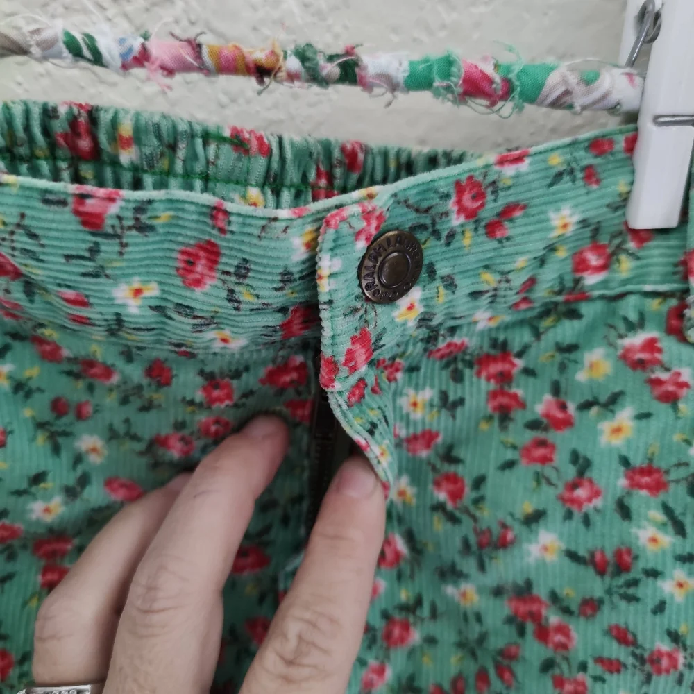 Ralph Lauren 💜 Lot 2 Dress Pants‎ Corduroy Floral